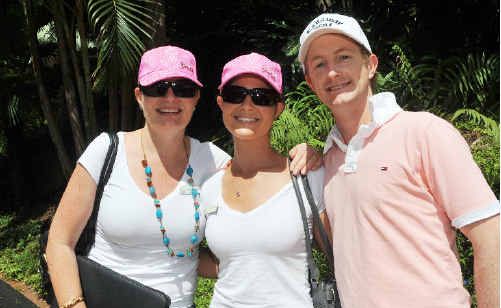 Caroline Bleechmore, Megan Atkins and Michael Crossland. Caroline Bleechmore, Megan Atkins and Michael Crossland.